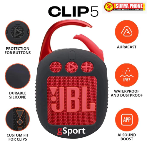 SPEAKER JBL CLIP 5 ORIGINAL