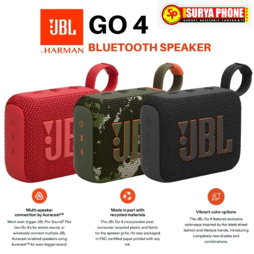 SPEAKER JBL GO 4 ORIGINAL