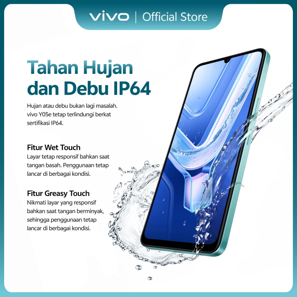 VIVO Y05e RAM 4GB / 64GB