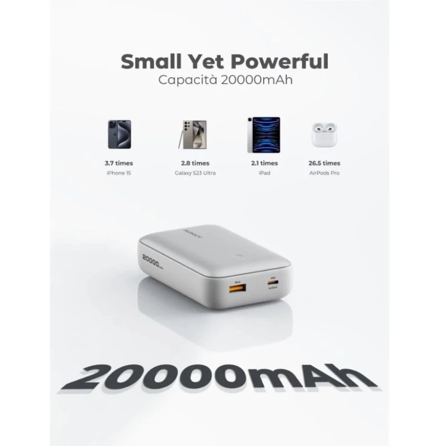 POWERBANK AUKEY SPARK MINI PB-Y57 20000MAH